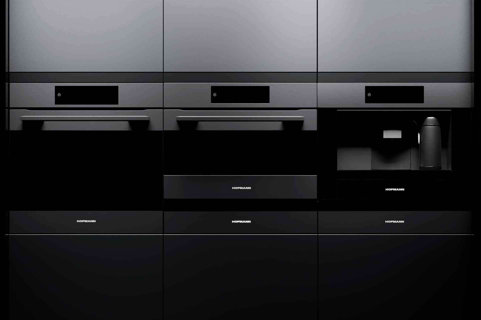 Дверца с четырьмя стеклами и Soft Closing